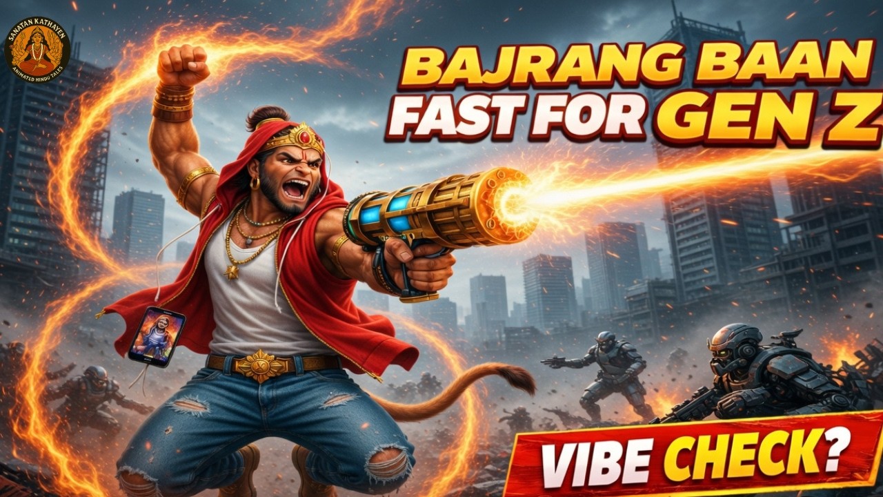 Fast-Track Bajrang Baan (6 Mins) | 4K Cinematic Animation | Sanatan Kathayen