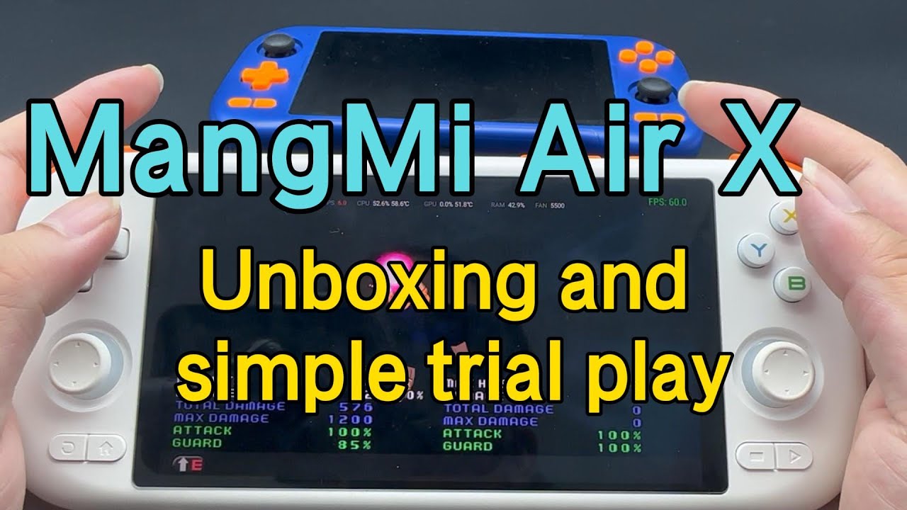 MangMi Air X unboxing and simple trial play