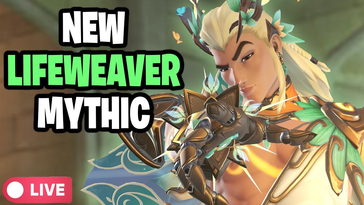 LIFEWEAVER GRIND + NEW MYTHIC SKIN - Overwatch 2