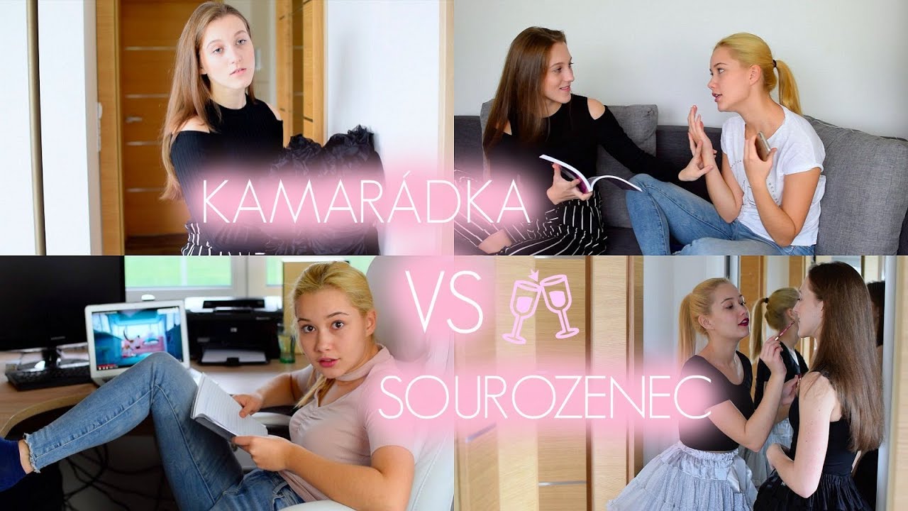 KAMARÁDKA VS SOUROZENEC | SKETCH /w Sabina Rojková