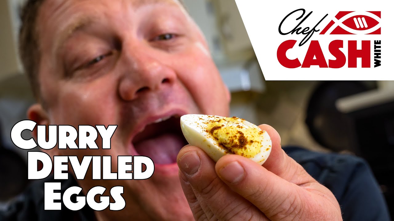 Curry Deviled Eggs with Chef Cash White👨&zwj;🍳
