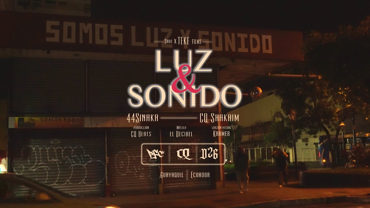 44SinAka - Luz y Sonido (VIDEO)