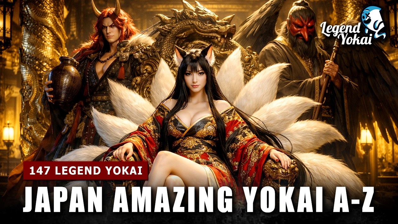 147 Yokai A-Z | Amazing Supernatural Creatures from Japanese Mythology