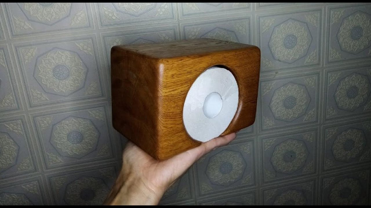 DIY держатель туалетной бумаги