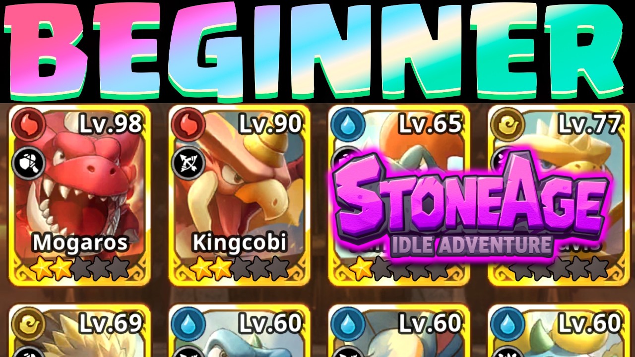 StoneAge: Idle Adventures BEGINNER Guide - What i LEARNED after 2 WEEKS of Playing!!!