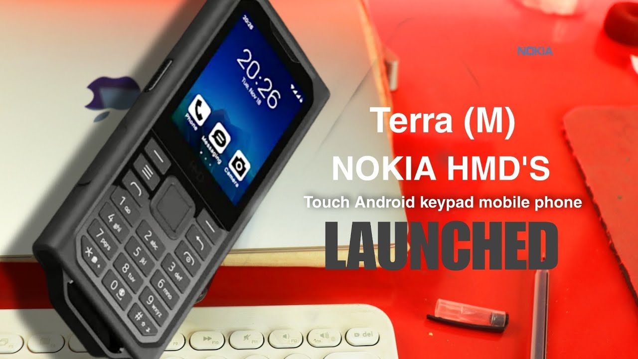 New HMD NOKIA Android Keypad Phone Launched|| With WIFI HOTSPOT & Touch Display||HMD Terra M