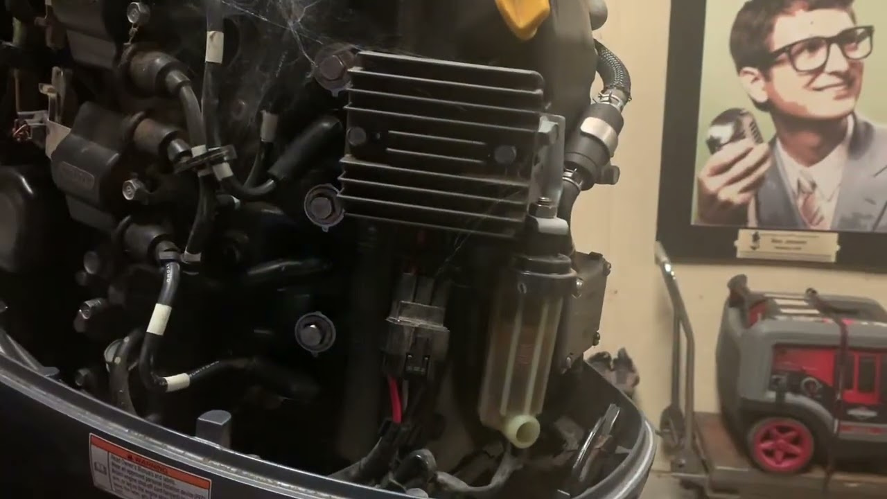 Yamaha 70 four stroke misfire diagnose in under 5 minutes #diy #outboards #boatrepair