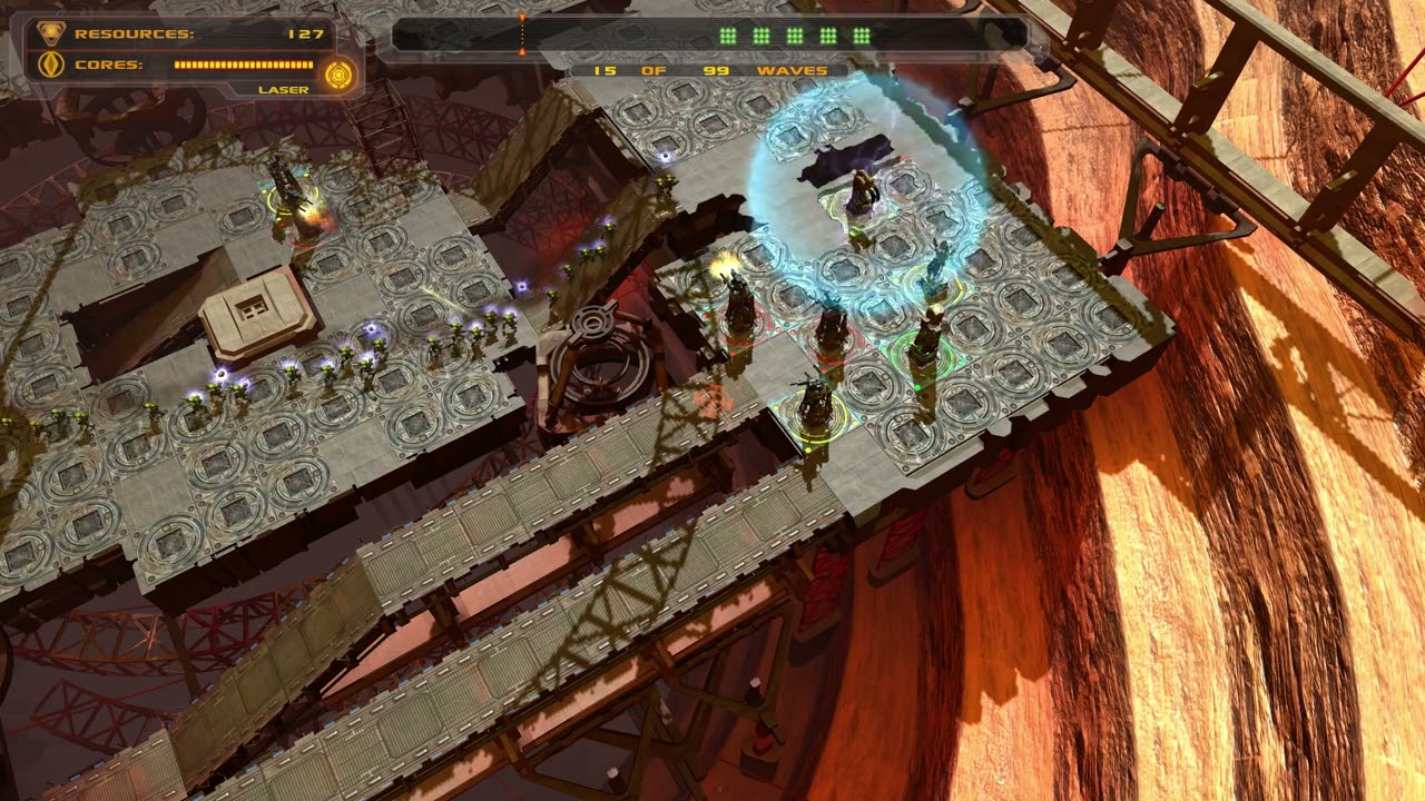 Defense Grid - Containment - Volition - Super Grinder - Gold - 2K Resolution
