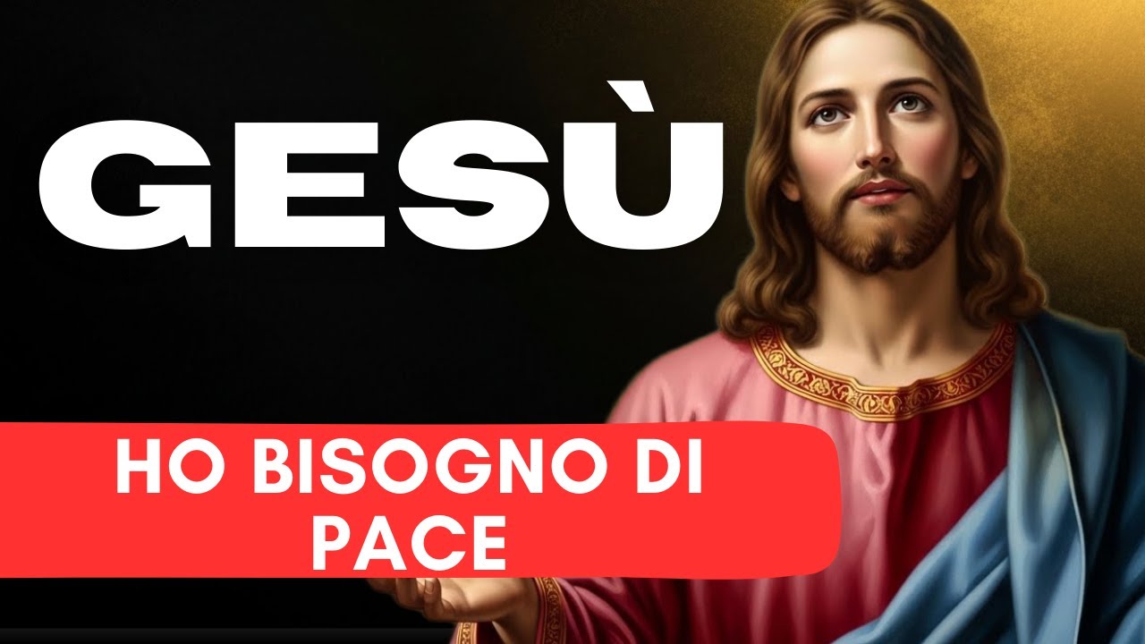 Gesù, ho bisogno di pace: resta con me mentre dormo