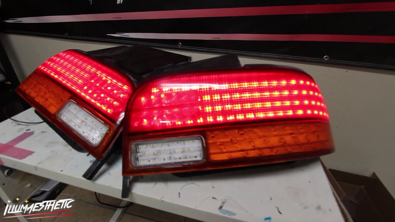 Custom Subaru GC Tail Lights - Illumaesthetic Demo