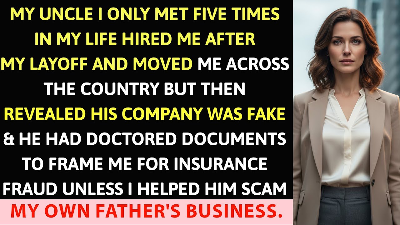 My Uncle I Only Met Five Times in My Life Hired Me After My Layoff and Moved Me Across the Country..
