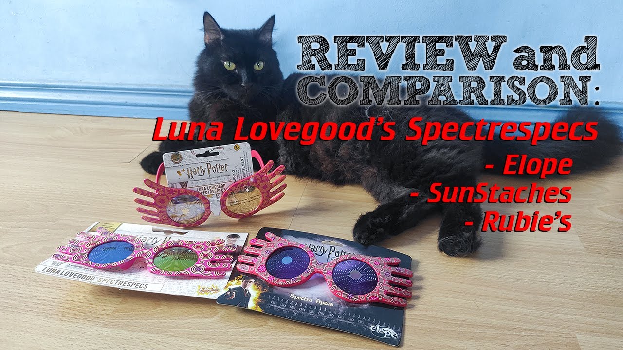 REVIEW & COMPARISON: Luna Lovegood's Spectrespecs Prop Replicas | Ollie Menagerie