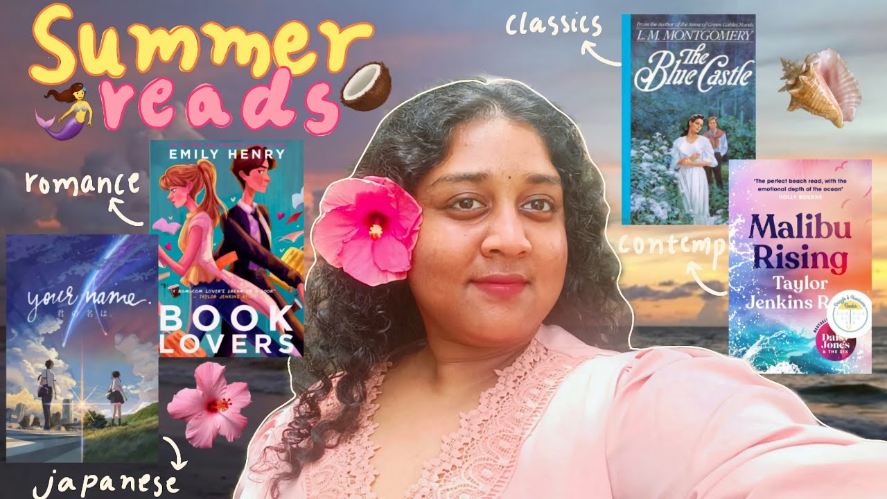 Books that smell like sunscreen and seasalt 🧴🌊| SUMMER BOOK RECOMMENDATIONS 2025 🌤