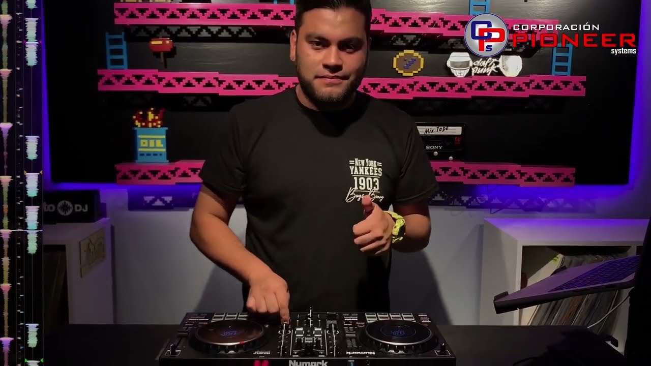 Numark, Mixtrack Platinium FX Controlador de Dj,  Corporacion Pioneer, Dj Lokillo, Latacunga Ecuador