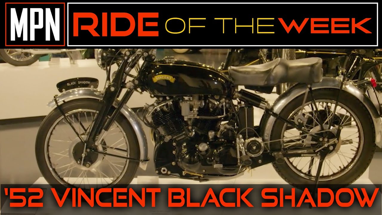 Museum-Quality 1952 Vincent Black Shadow