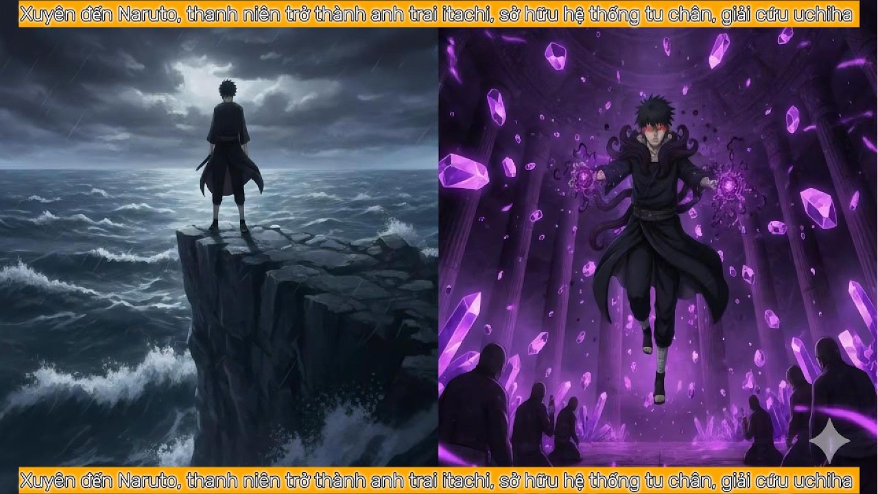 FULL P1: Xuyên Không đến Naruto, thanh niên trở thành anh trai itachi, sở hữu hệ thống tu chân.
