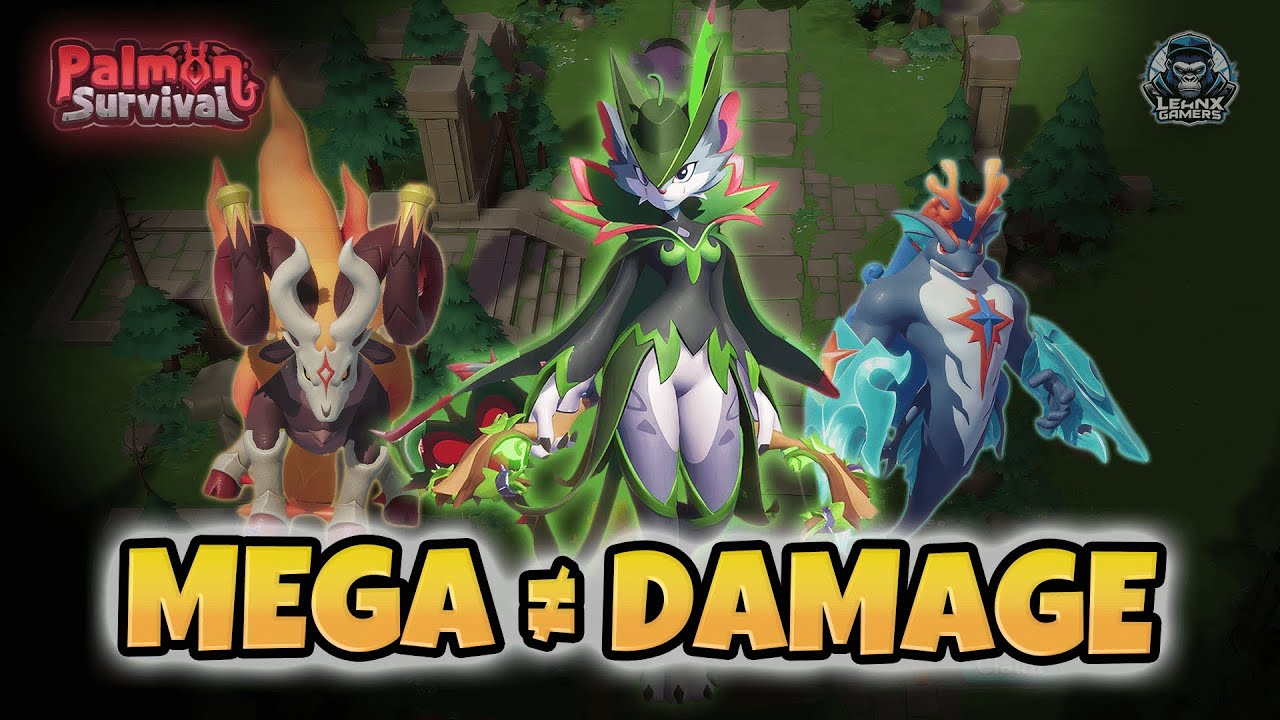 Palmon Survival - Cara Kerja Skill Mega Evolution (Solhorn, Predalynx, Leviadolph)