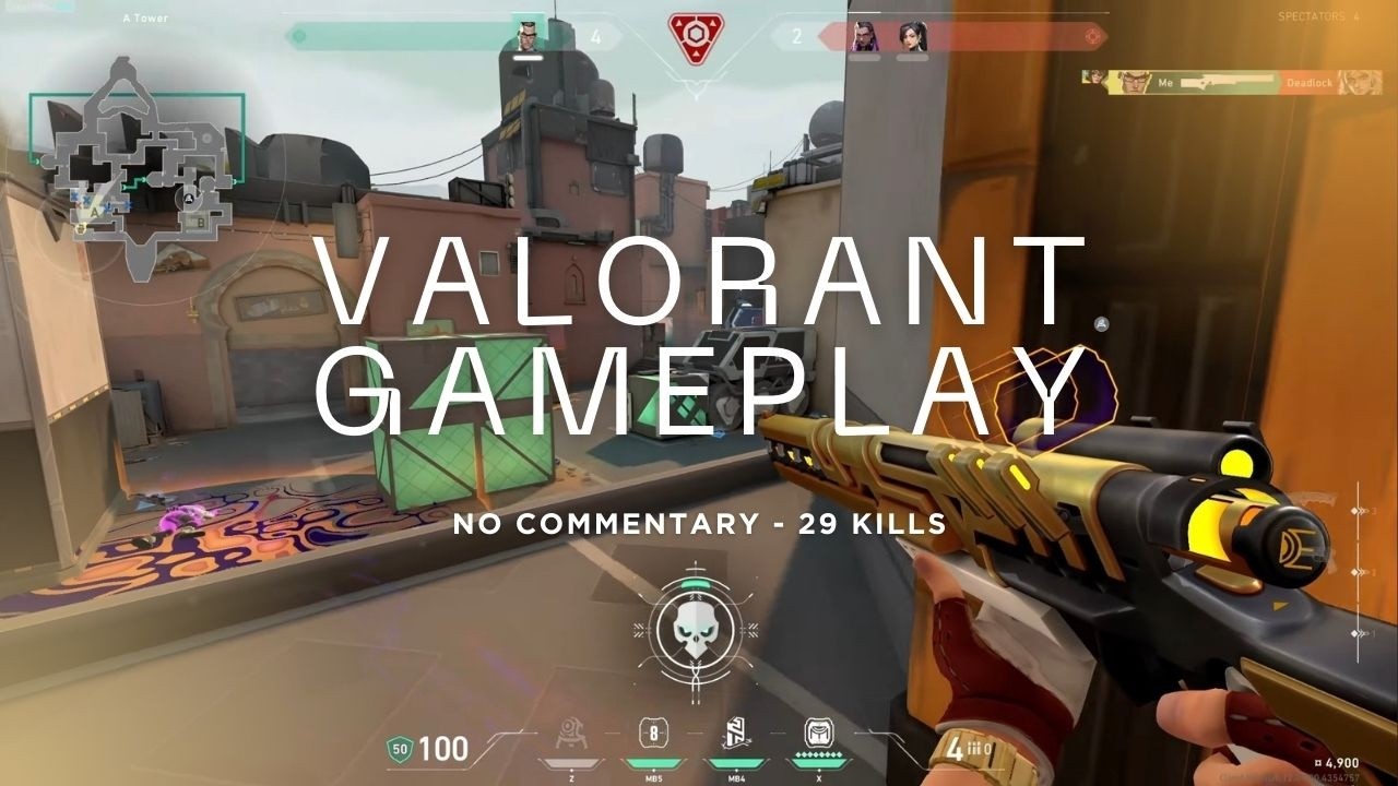 29 KILL WIN WITH CHAMBER ON BIND - VALORANT Full Gameplay - No Commentary