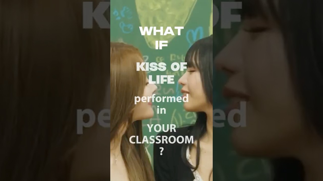 KISS OF LIFE 나띠 & 벨, 고등학교 교실 깜짝 등장 😳🔥 | ‘Lips Hips Kiss’ 라이브
