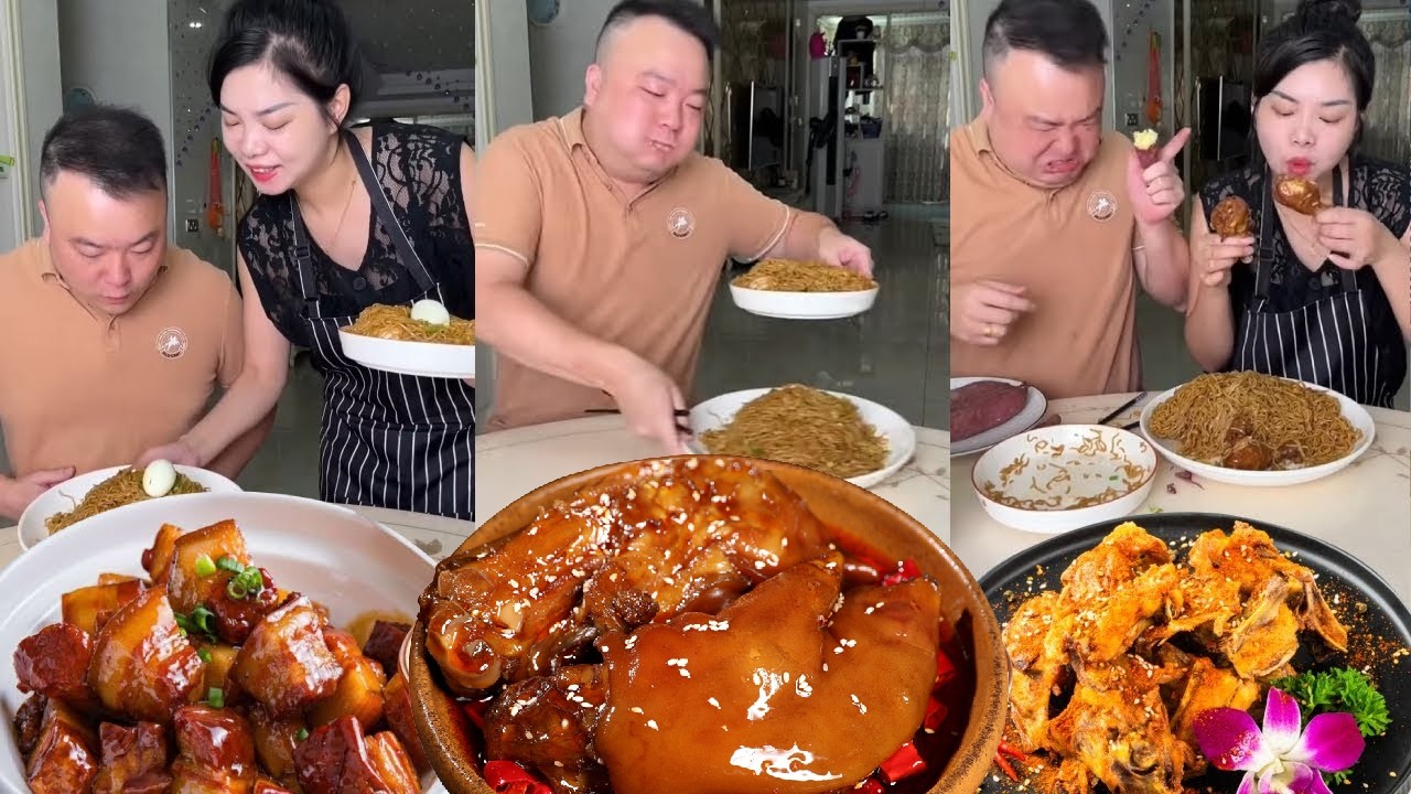 My selfish husband took my only egg, but I gave him more chicken legs.