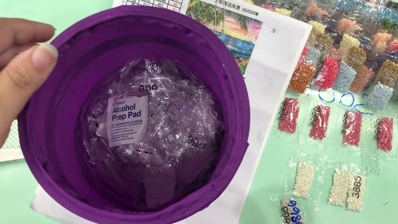 Diamond Painting ~ Organize with me! ~  Episode 3 ~ Answering a Tag
