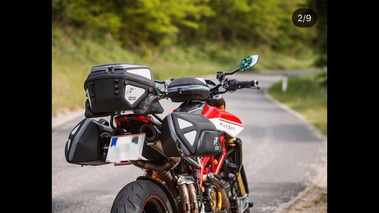 Hepco & Becker Cases for the Ducati Hypermotard 950sp. 2020