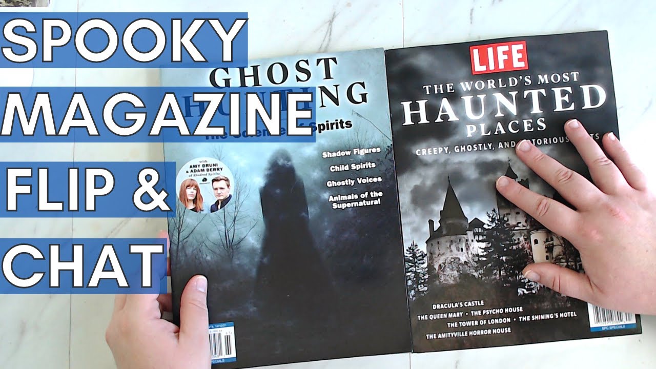 Magazine Flip and Chat | Spooky Images For Magazine Collage Art Journal Pages and Projects