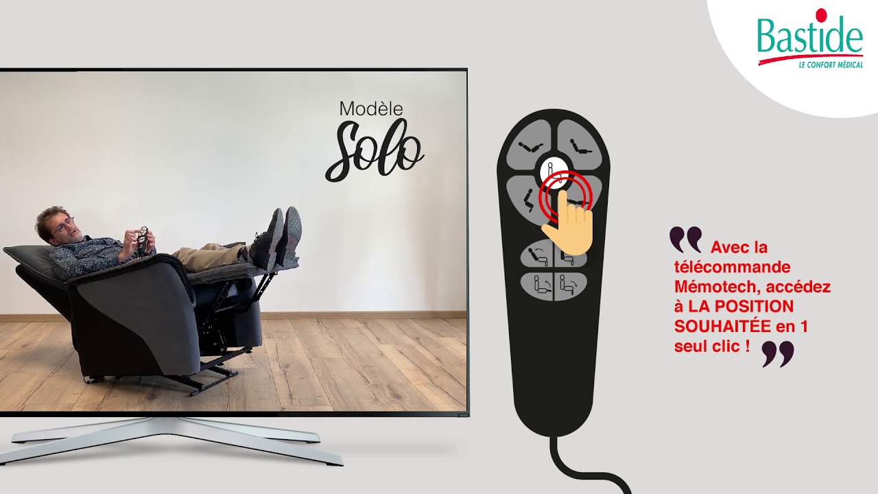 Fauteuil releveur Solo Velour