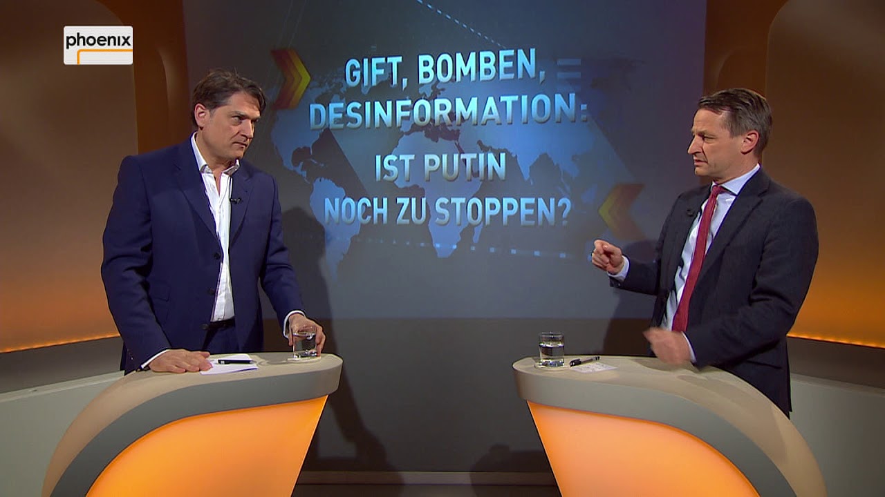 Augstein und Blome vom 23.03.2018:  „GIFT,BOMBEN,DESINFORMATION - IST PUTIN NOCH ZU STOPPEN?“