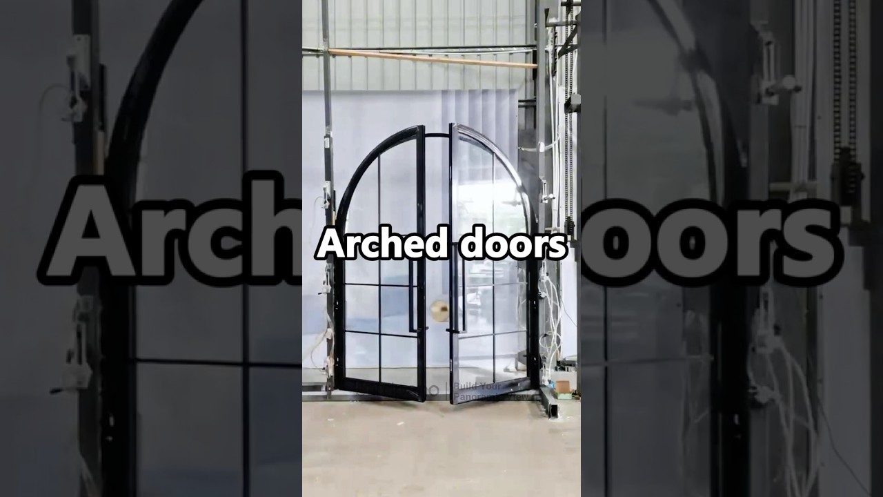 Aluminum Arched Door – Elegant Aluminum Design for Timeless Architecture