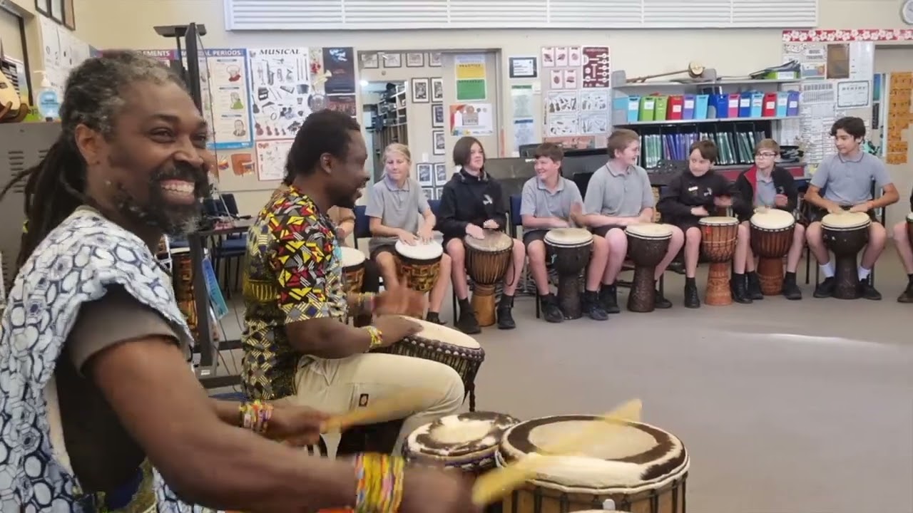 African Drumming, Dancing, & Singing