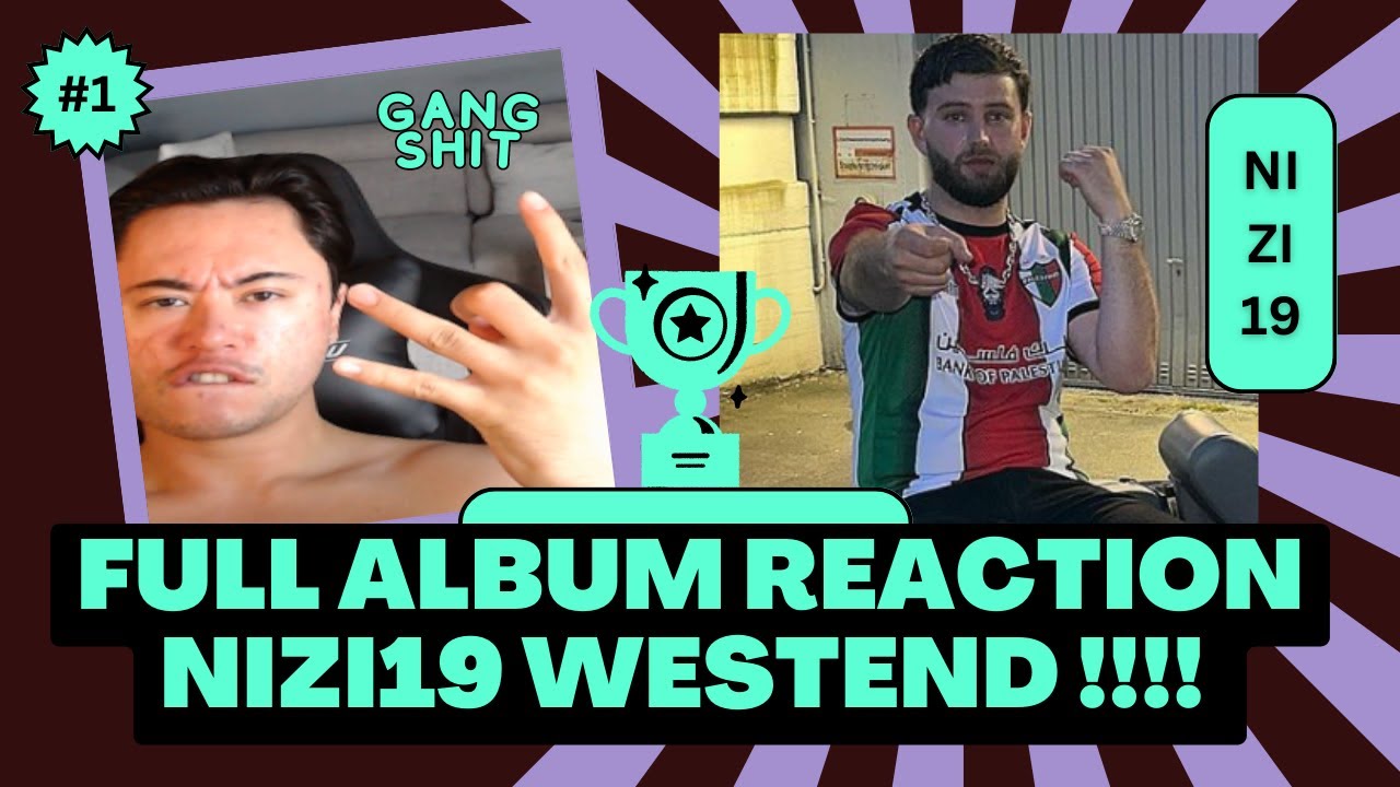 KUYA REAGIERT ZU Nizi19 - Westend (FULL ALBUM REACTION) #nizi19 #westend