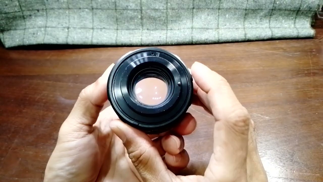 Fujinon 1:2.2 f=55mm lens Manual M42 Thread Mount