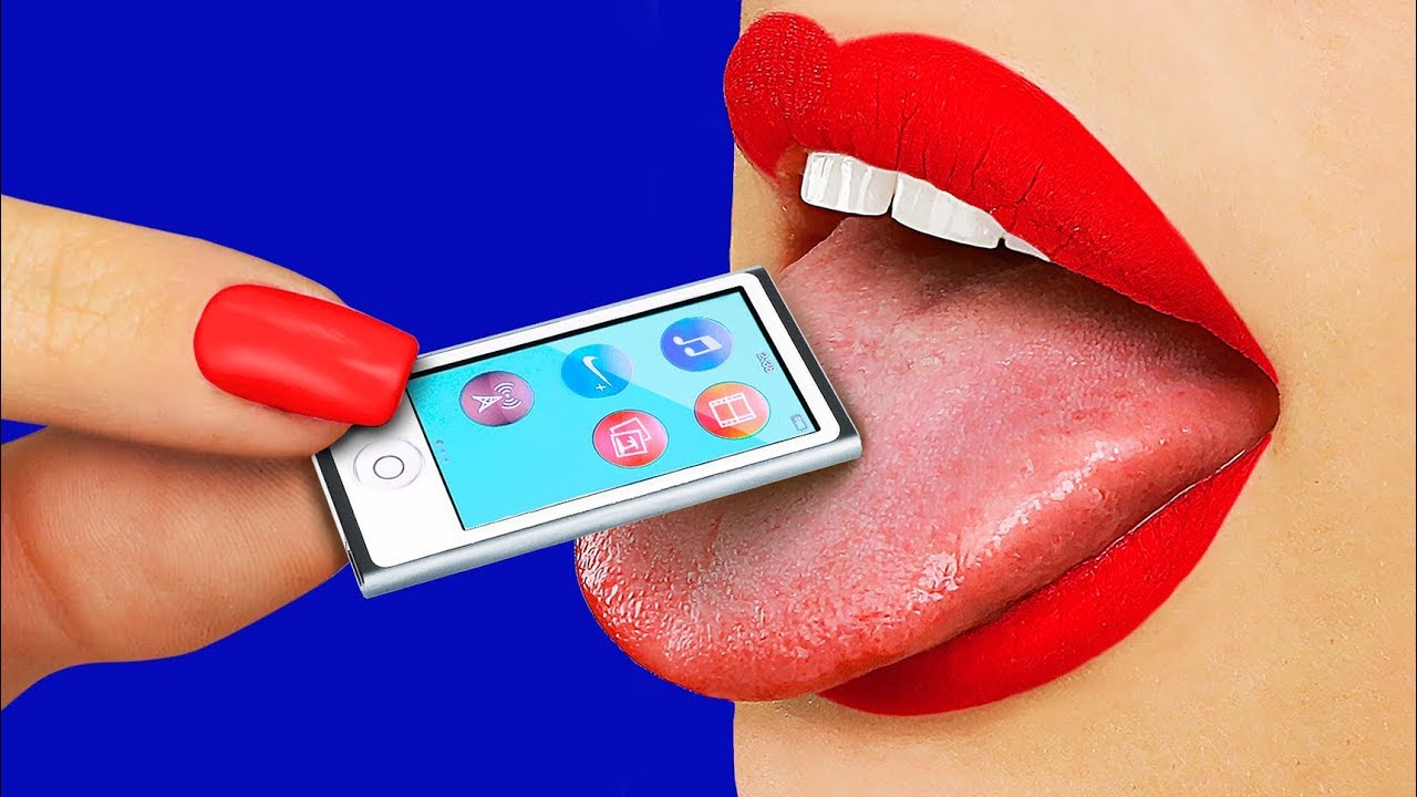 8 DIY Giant And Miniature Edible Gadgets / Edible Pranks!