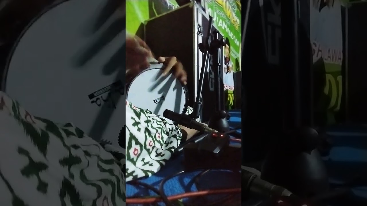 pemain darbuka gak bisa ngeroll wkwkwk #almurtadlo #sholawatnabi #sholawat #yahanana