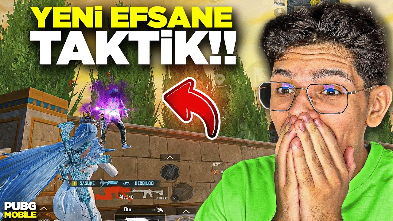 YENİ MOD'DA EFSANE TAKTİK!! 200IQ GAMEPLAY - PUBG MOBİLE