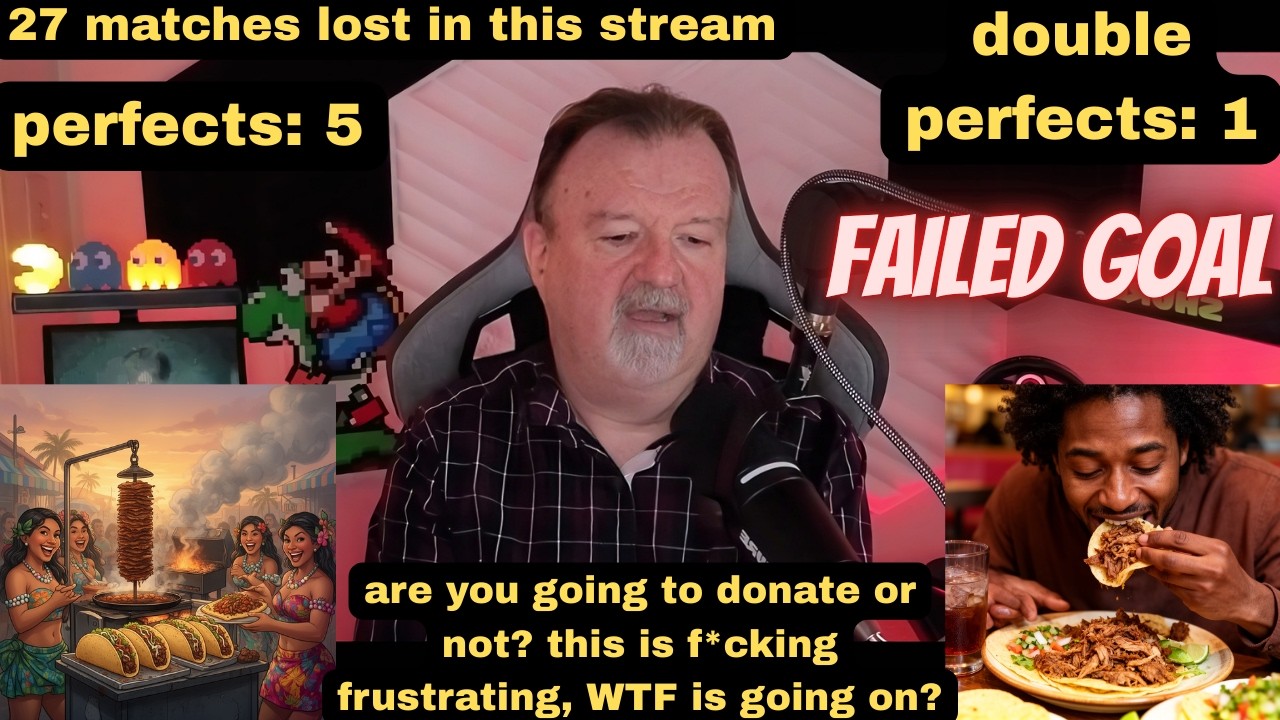 DsP--terrible humans cooking & shredding the pig all night in SF6--double perfected by cammy