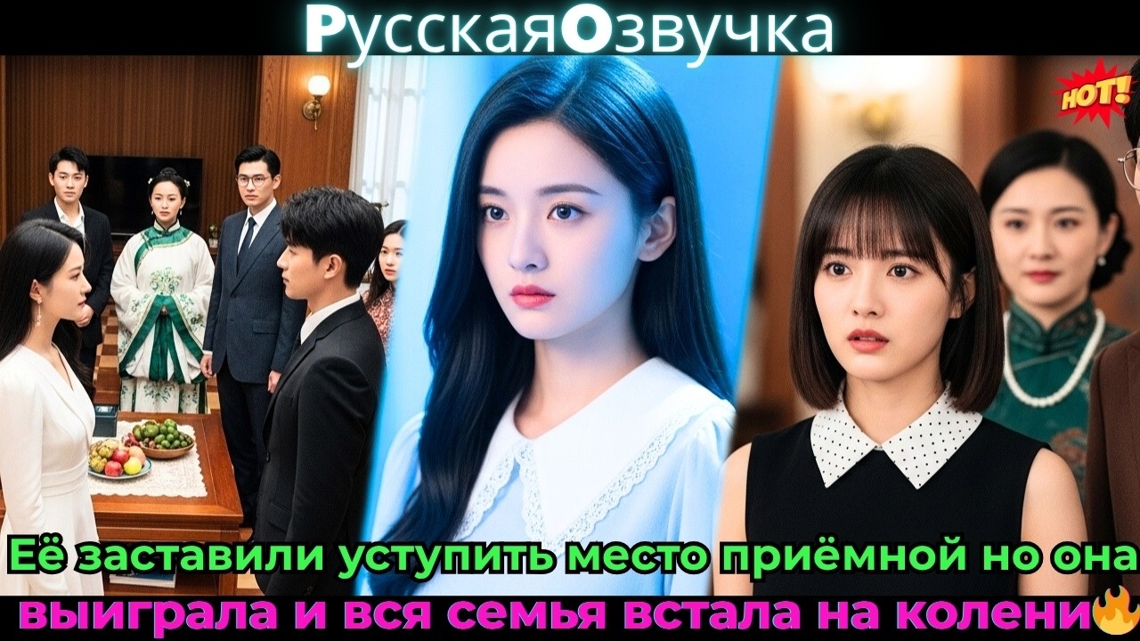 Её заставили уступить место приёмной но она выиграла и вся семья встала на колени#ceo #drama #дорама