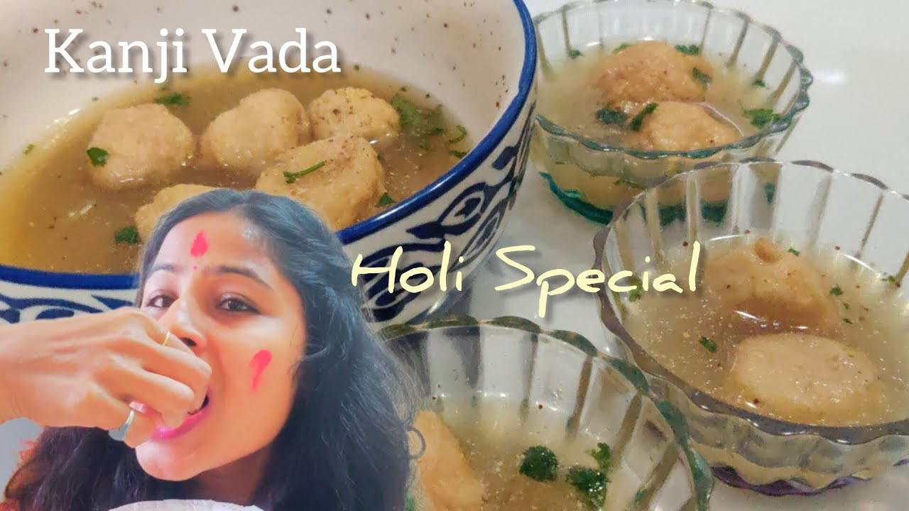 होली की सबसे खास रेसिपी 😍 | Kanji Vada | Holi Special