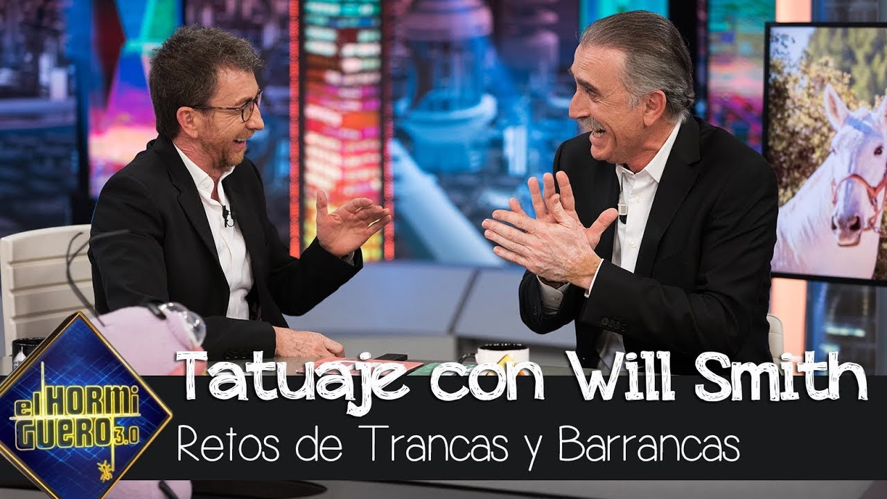 El retrato de Will Smith con Juan y Medio en un tatuaje - El hormiguero 3.0