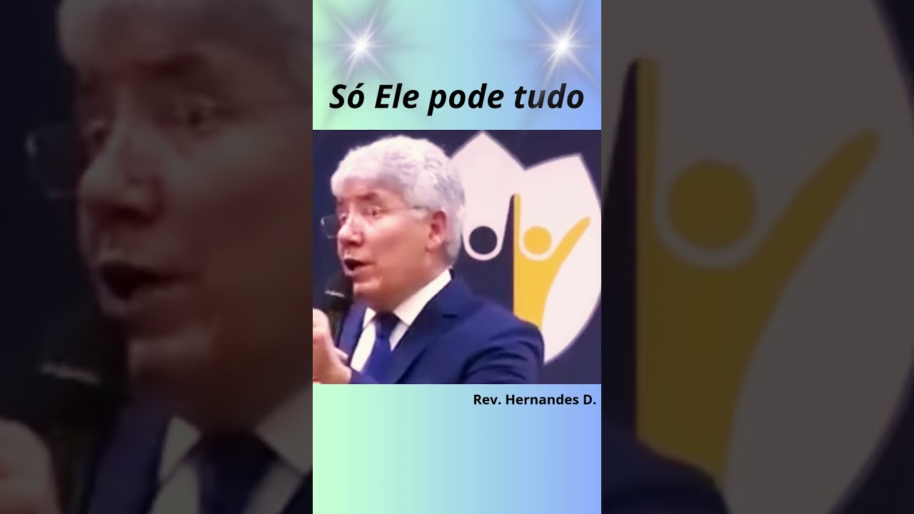 Corte Rev. Hernandes D.: Saiba que s&oacute; Ele pode, decida. | #jesus #amor #fe #deus #biblia #paz