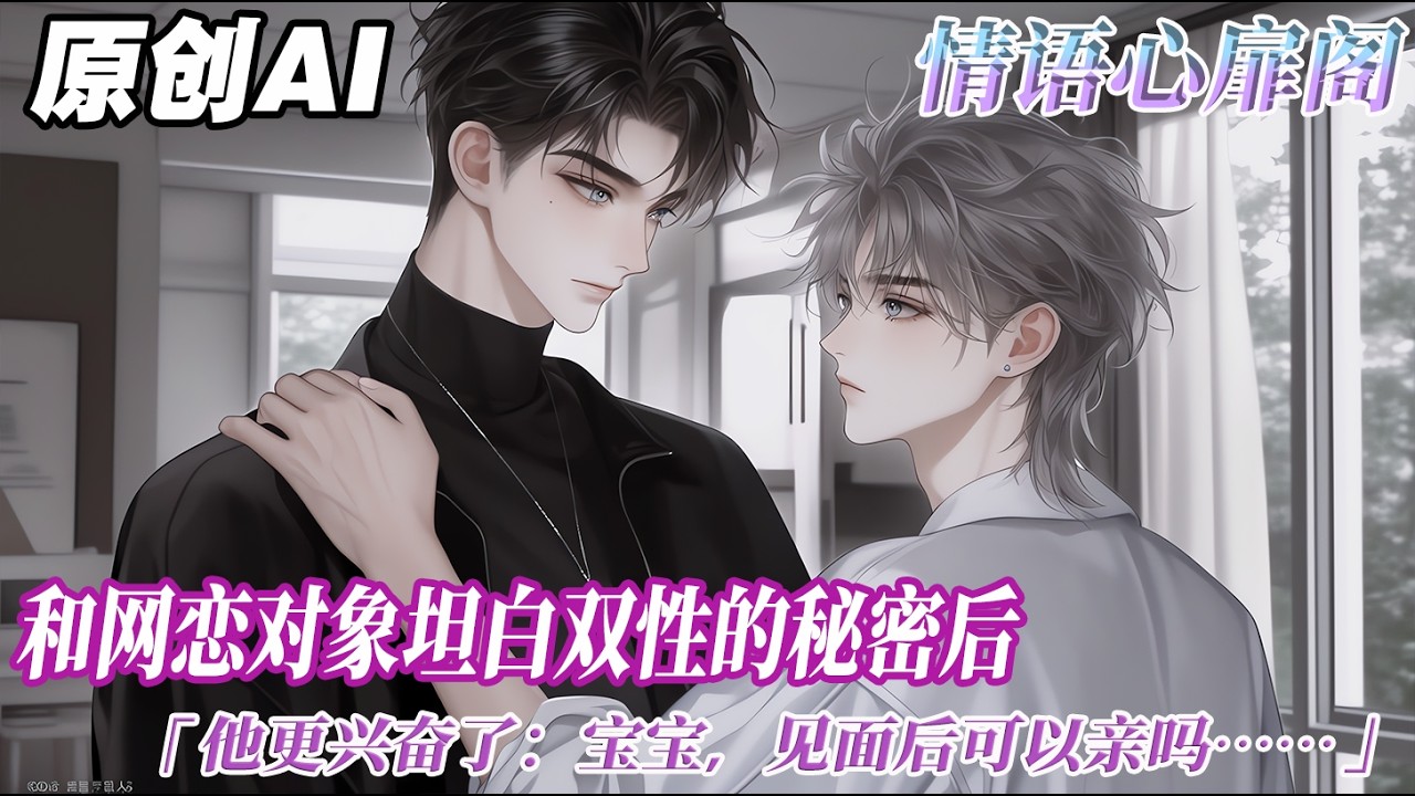 《奔現可以親親嗎》完结【双男主】和網戀對象坦白雙性的祕密後，他更興奮了：寶寶，見面後可以親嗎？我臉一熱，允許了。可奔現前和他吐槽新舍友有多難相處時。新舍友的手機卻響了...#双男主 #情感