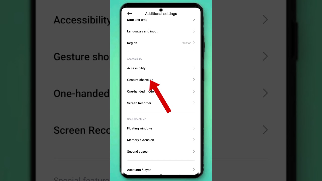 How to ON accessibility menu shortcut in android phone #techalert #firmware #techsadozai #shorts