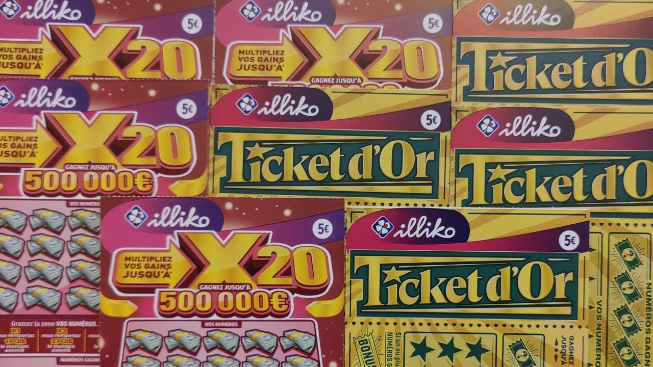 🛑 Grattage du 25 mars 🍀 4 X20 vs 4 Ticket d'or 😱