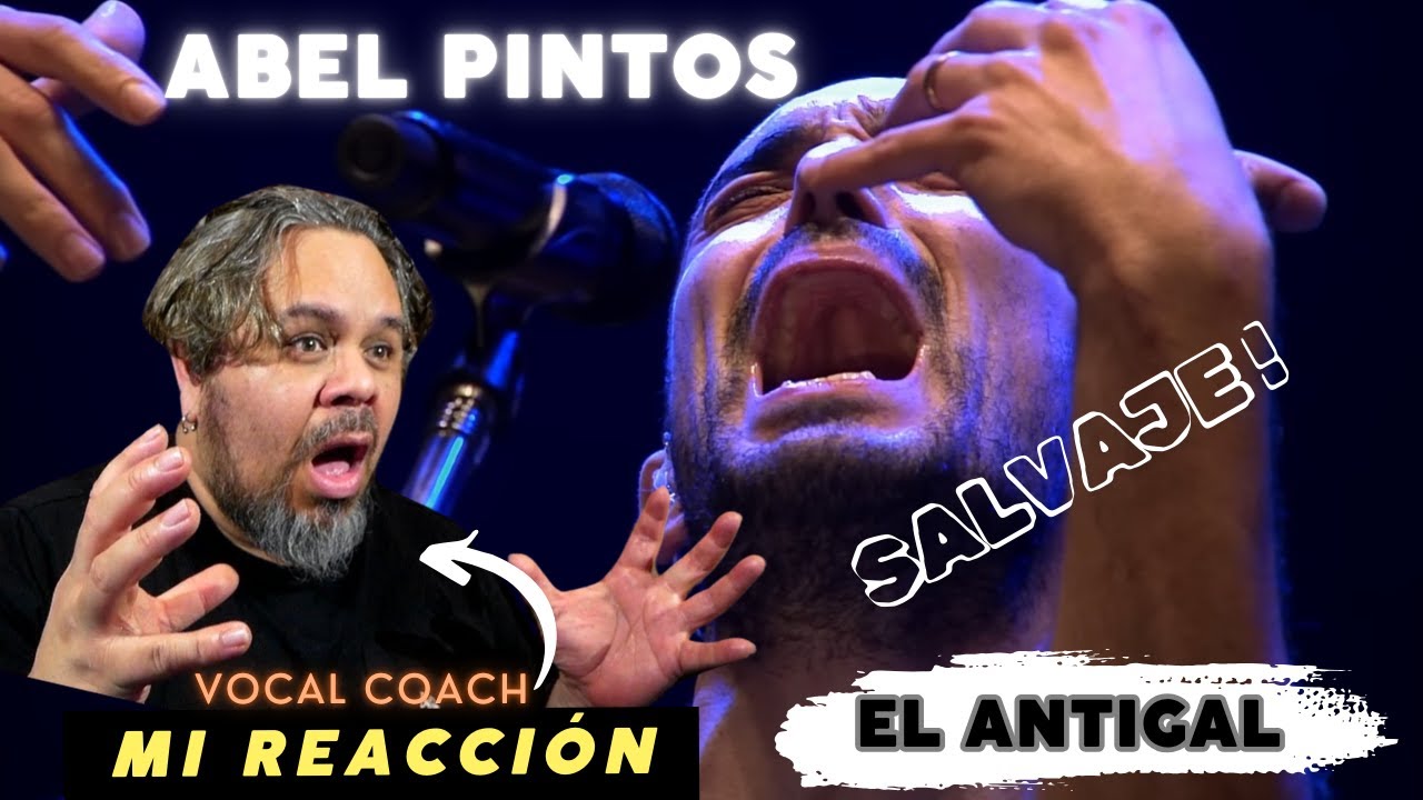 ABEL PINTOS EL ANTIGAL VOCAL COACH REACCIONA!! #abelpintos #elantigal #reaccion