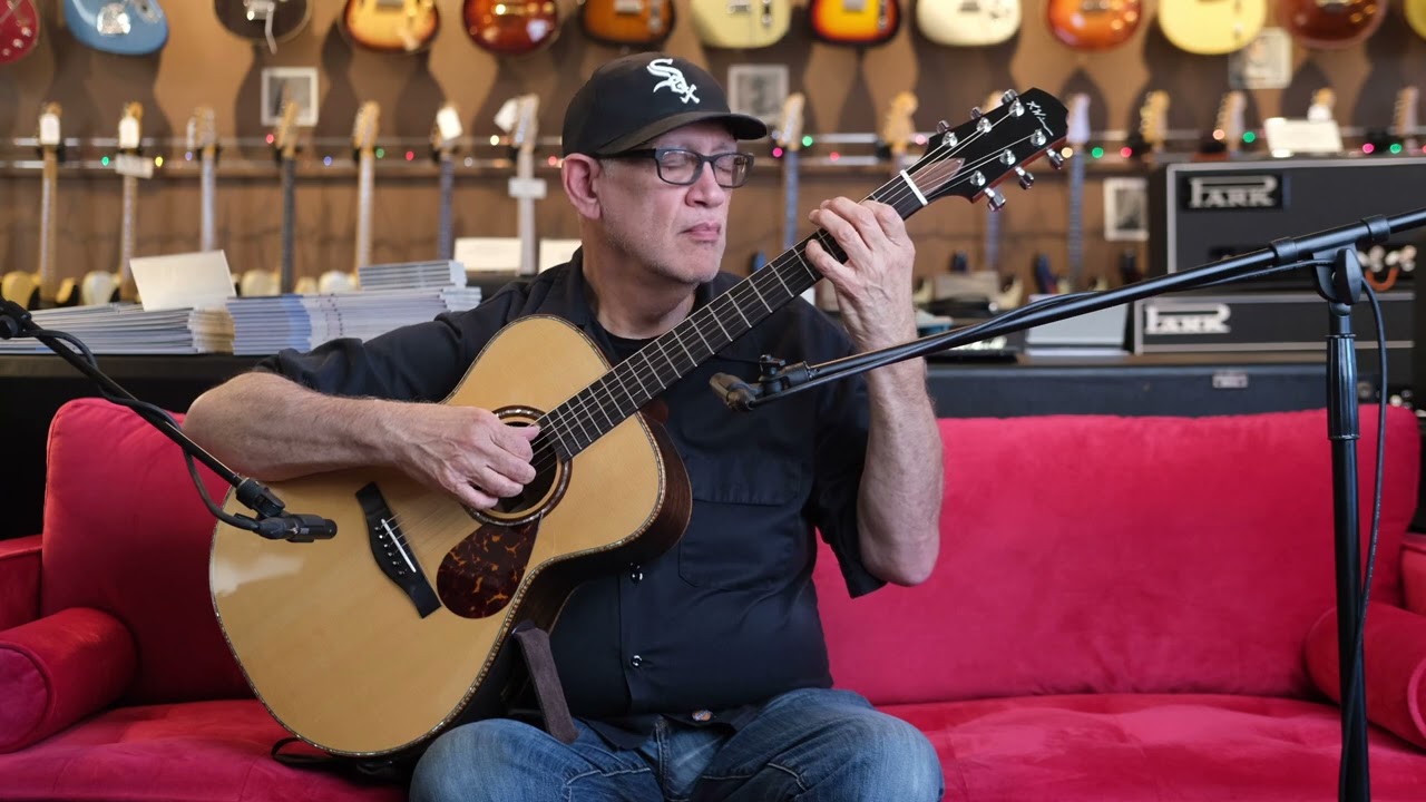 Kathy Wingert Model-E Grand Concert Acoustic Guitar - Featuring Mark Goldenberg
