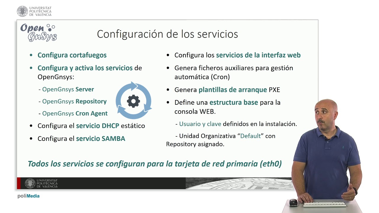Instalación de  OpenGnsys |  | UPV