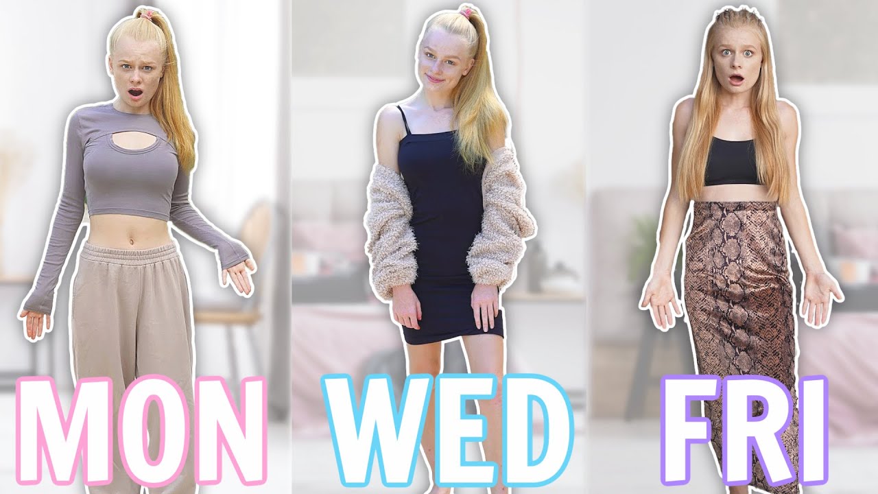 Wearing my MUM’S CLOTHES for a WEEK!