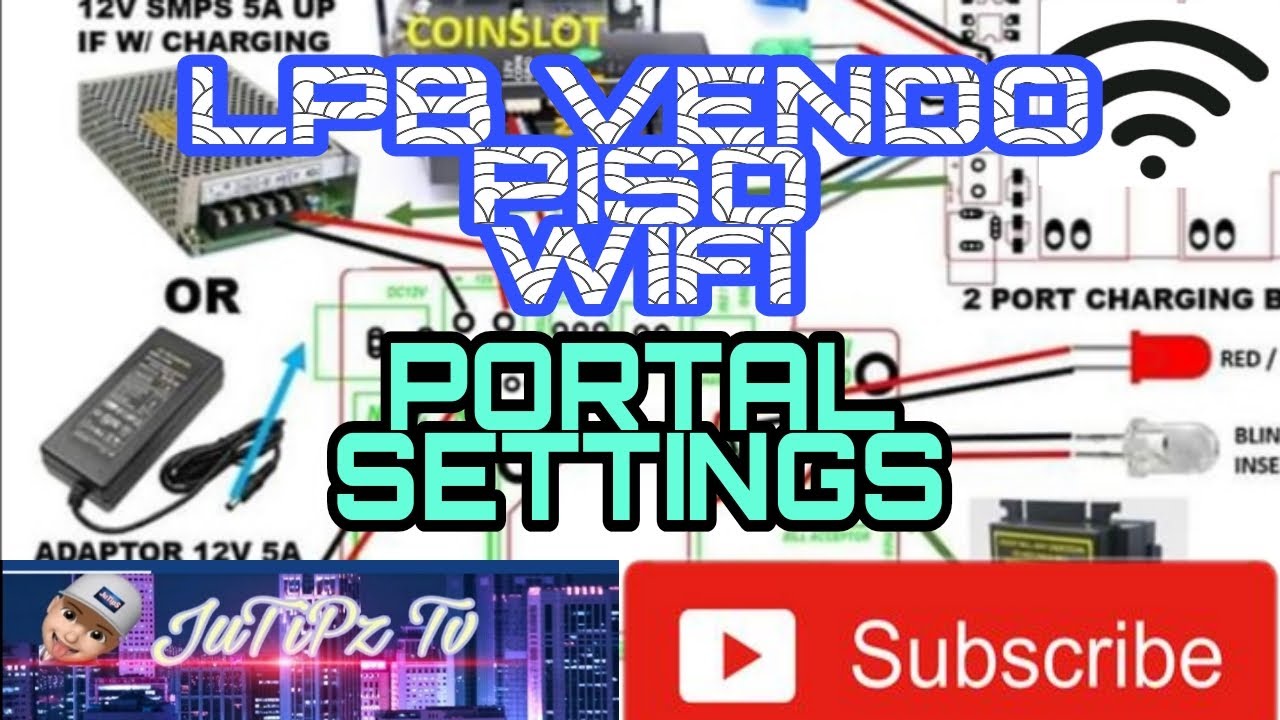 LPB Vendo Piso Wifi PORTAL SETTINGS TUTORIAL