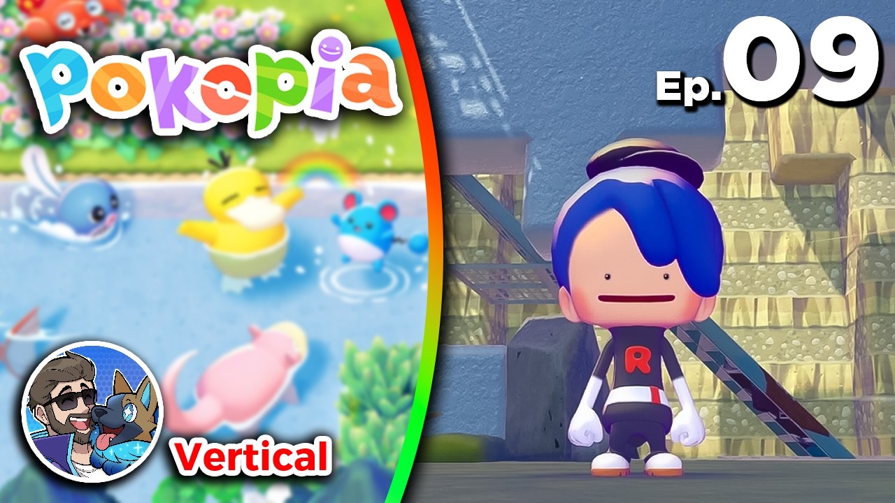 VERTICAL: Joining Team Rocket in Pokopia, FULL GAME!🔴LIVE!
